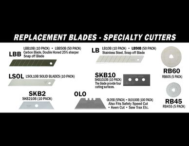 REPLACEMENT BLADES SPEC